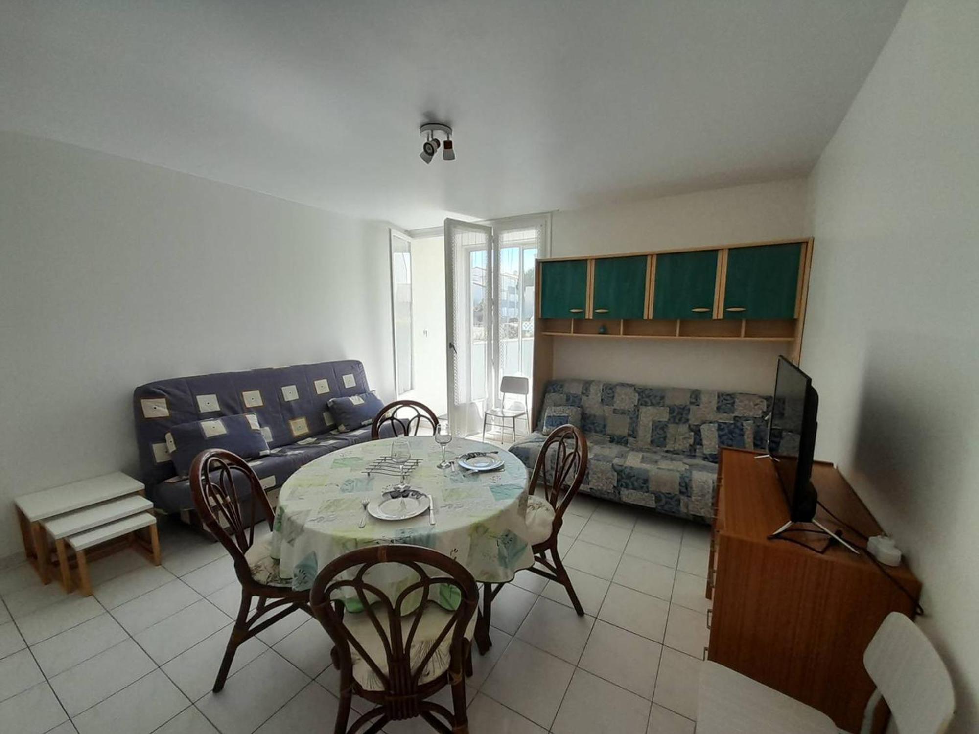 Studio Cosy Avec Jardin, Proche Plage Et Commerces - Fr-1-324A-5 Saint-Hilaire-de-Riez Luaran gambar