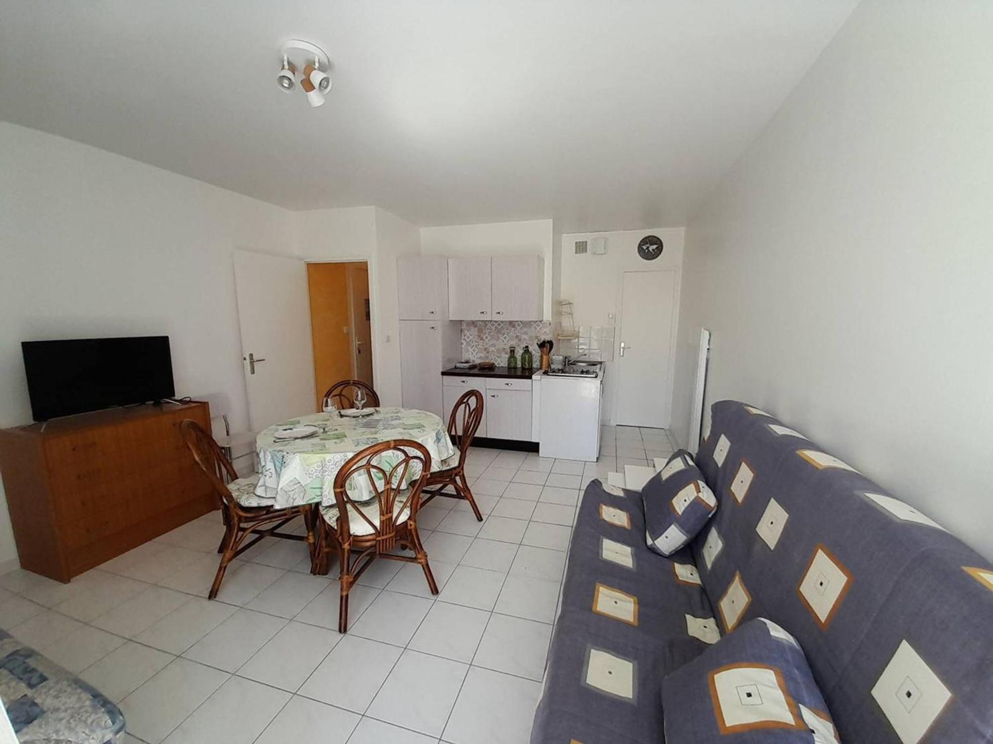 Studio Cosy Avec Jardin, Proche Plage Et Commerces - Fr-1-324A-5 Saint-Hilaire-de-Riez Luaran gambar